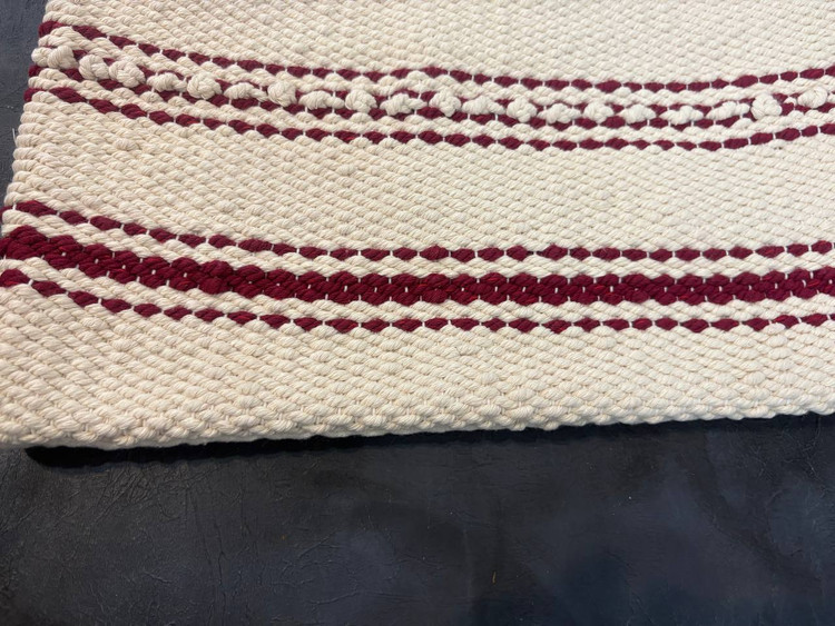 کاور کوسن دستباف تپستری طرح پارمیدا