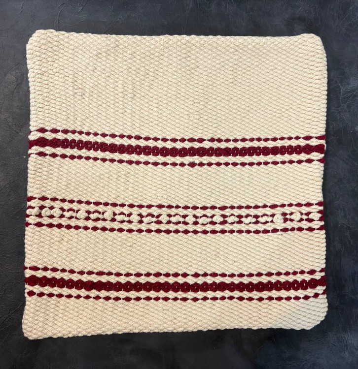 کاور کوسن دستباف تپستری طرح پارمیدا