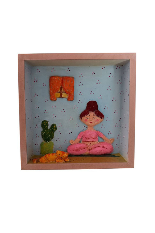 تابلوی برجسته دکوری طرح آرامش