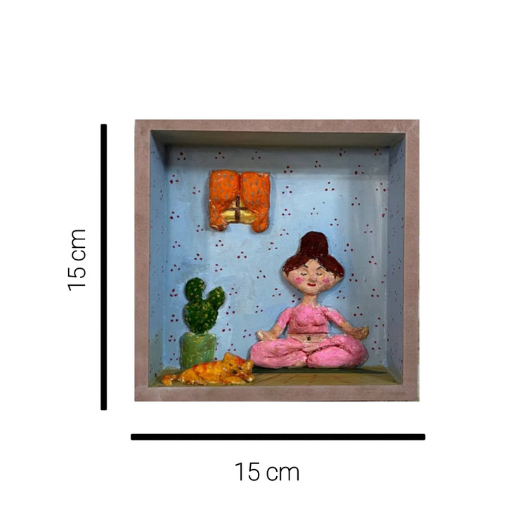 تابلوی برجسته دکوری طرح آرامش