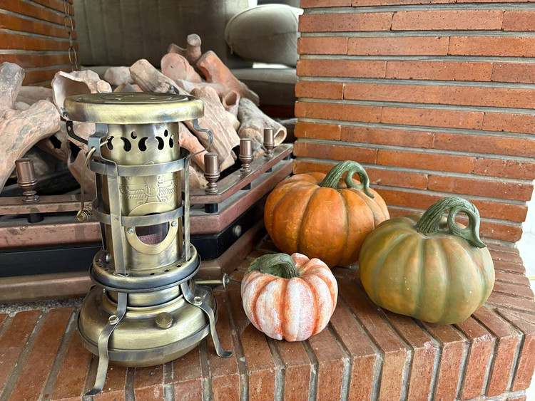 مجسمه پلی استر خام کدو تنبل سایز 6