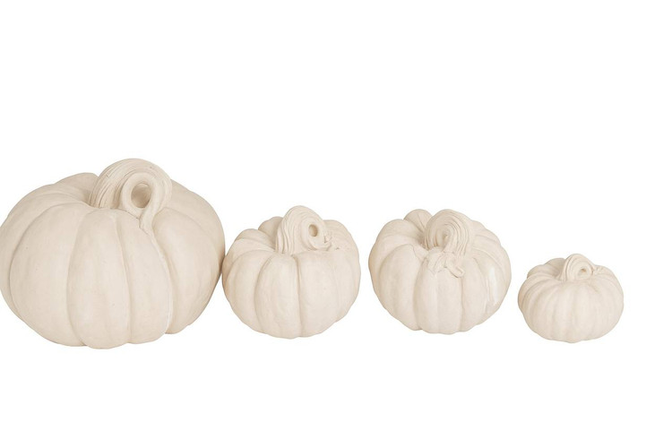 مجسمه پلی استر خام کدو تنبل سایز 11