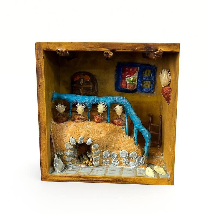 دیوارکوب چوبی فانتزی طرح برجسته ایوان خونه مادربزرگه