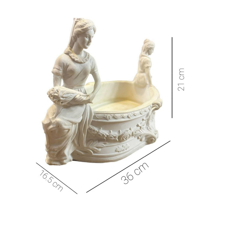 کشکول پلی استر خام هم نشینی دو الهه