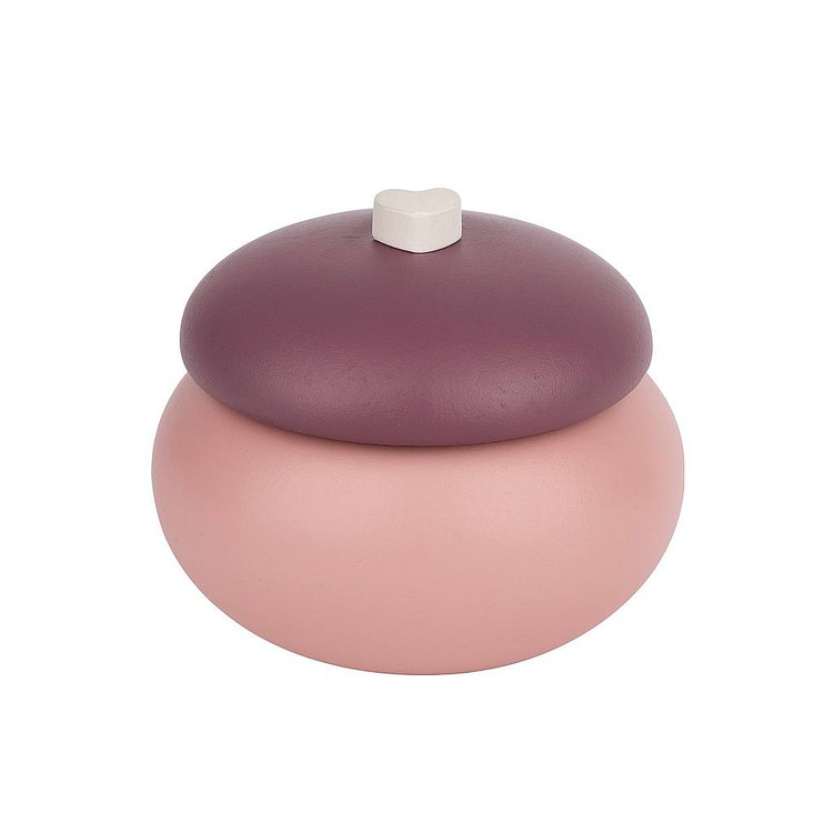 جای جواهرات مینیمال بنفش و صورتی جنس سنگ مصنوعی