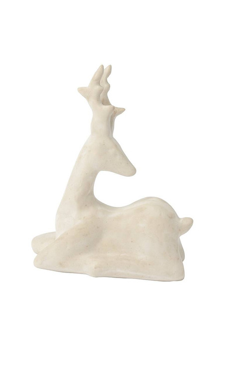 مجسمه پلی استر خام گوزن نشسته