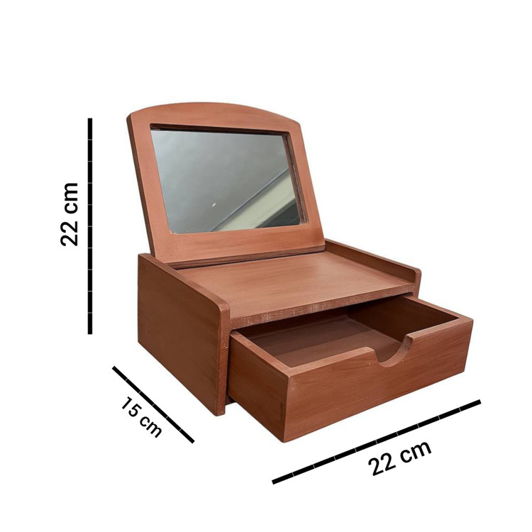 استند زیورآلات نارنجی کم رنگ طرح گل بنفشه