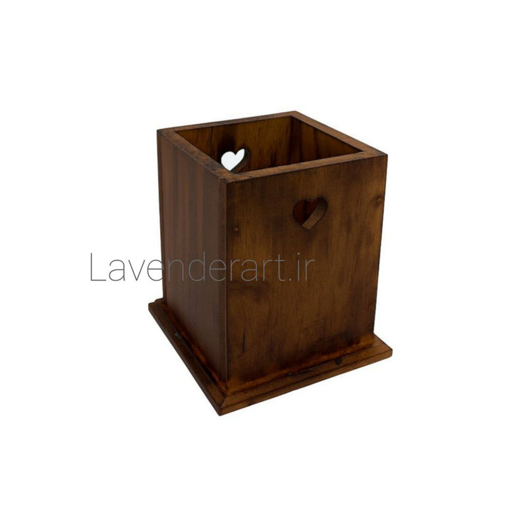 جاقلمی رومیزی چوبی طرح چوب