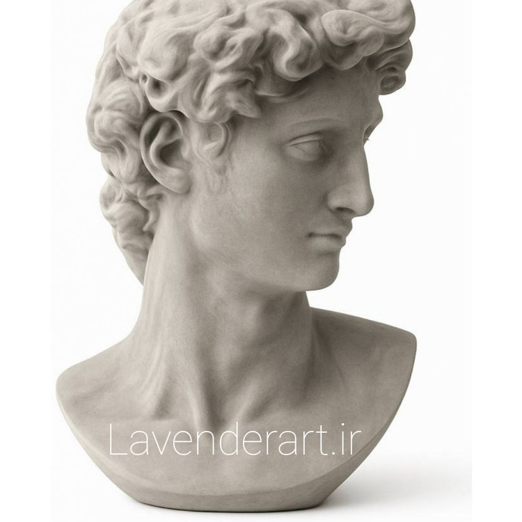 مجسمه پلی استر خام داوود میکل آنژ