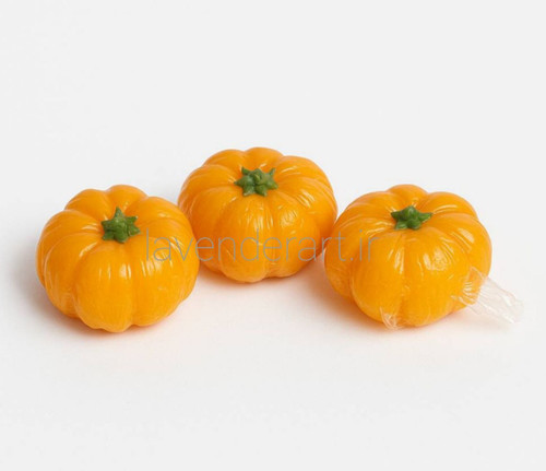 پک سه عددی شمع کدو تنبل سایز 3*4