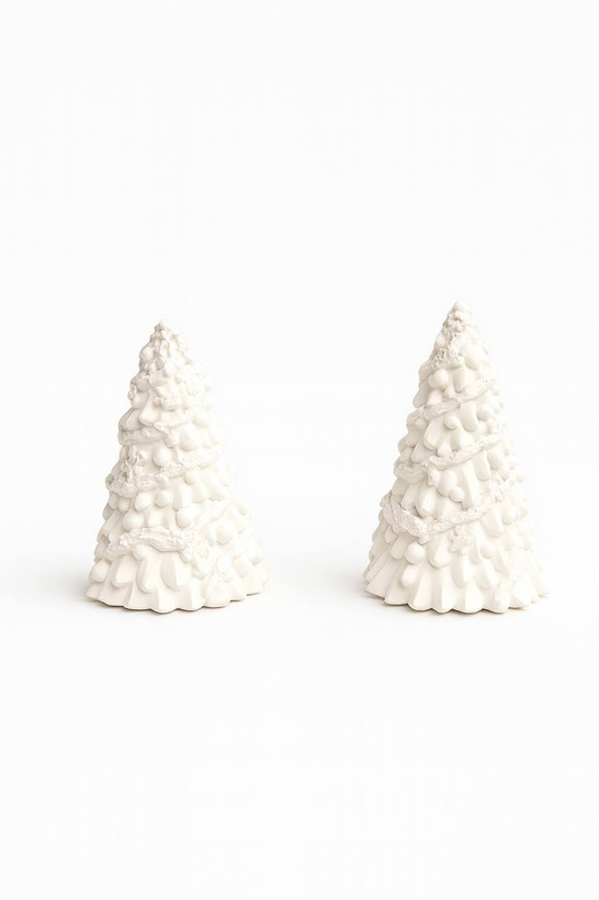 مجسمه پلی استر خام درخت کریسمس ارتفاع 9 سانتی متر