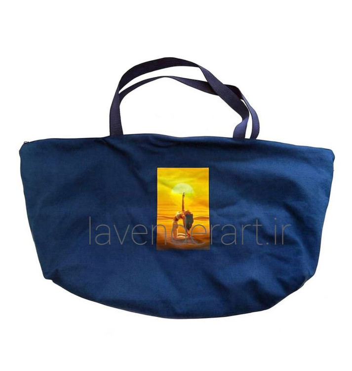 کیف مت یوگا جنس جین با طرح یوگا در کویر