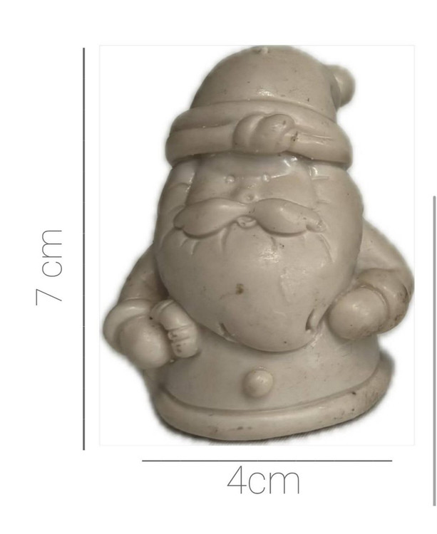 مجسمه پلی استر خام بابانوئل فسقلی 4*7