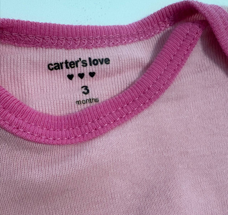 بادی و شلوار نوزادی نخ پنبه طرح هندوانه برند کارترز مناسب یلدا