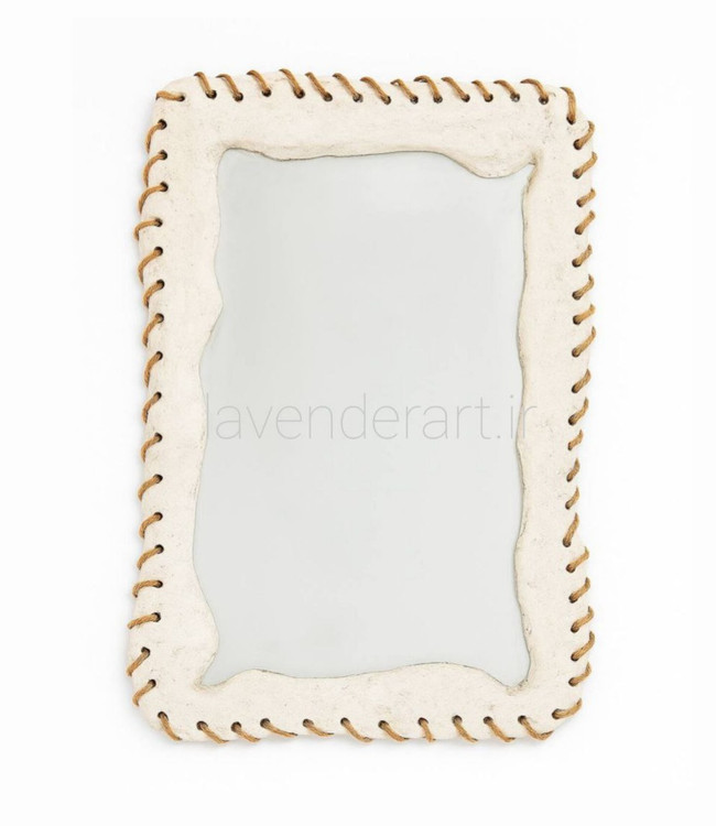 آینه دکوراتیو پاپیه ماشه طرح مینیمال کوک