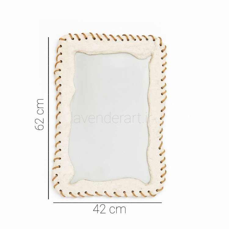 آینه دکوراتیو پاپیه ماشه طرح مینیمال کوک