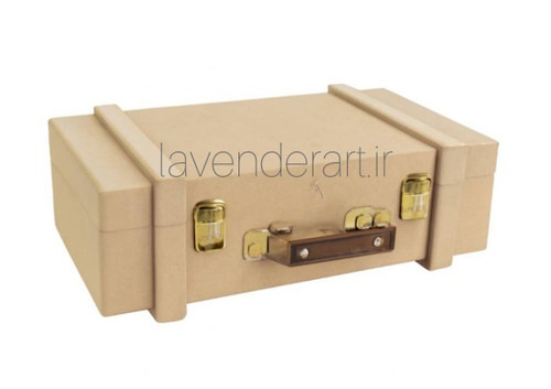 چمدان چوبی خام طرح یادمان