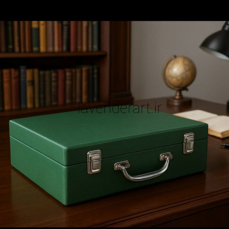 چمدان چوبی خام طرح مانا