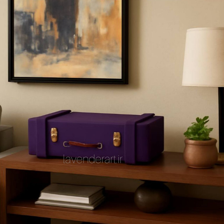 چمدان چوبی طرح مانا