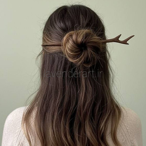 کانزاشی چوبی طرح شاخه