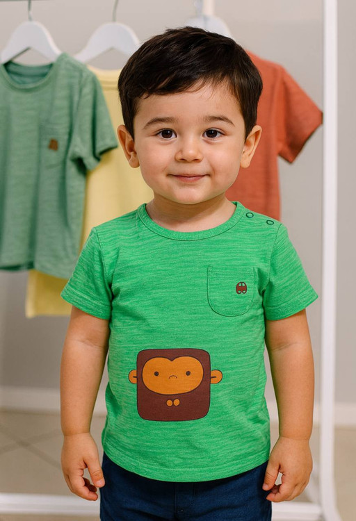 تیشرت نخی بچگانه برند NEXT سایز ۹ تا ۱۲ ماه