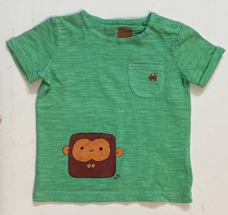 تیشرت نخی بچگانه برند NEXT سایز ۹ تا ۱۲ ما