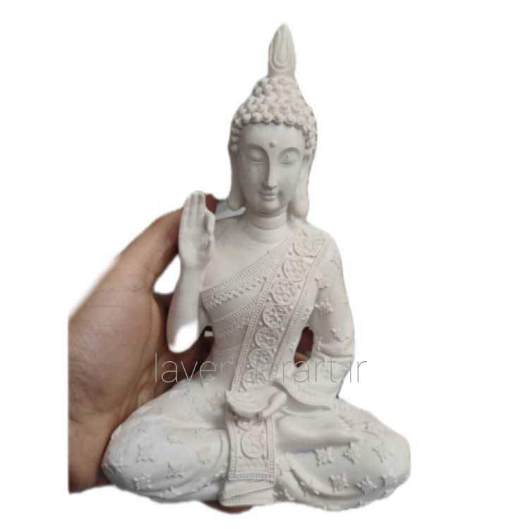 مجسمه پلی استر خام بودا 12*21