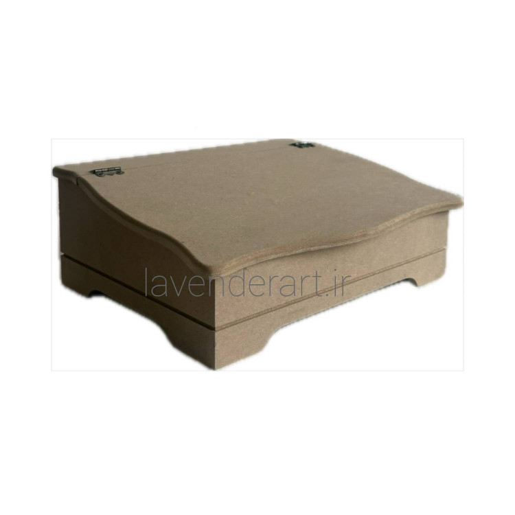 جعبه تیبگ چوبی خام چهار قسمتی