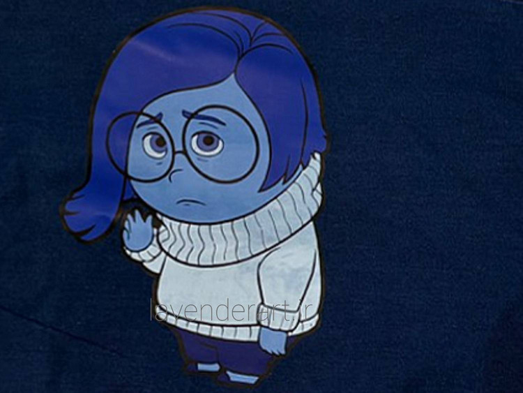 کیف مت یوگا جنس جین با طرح شخصیت غم در اینساید اوت