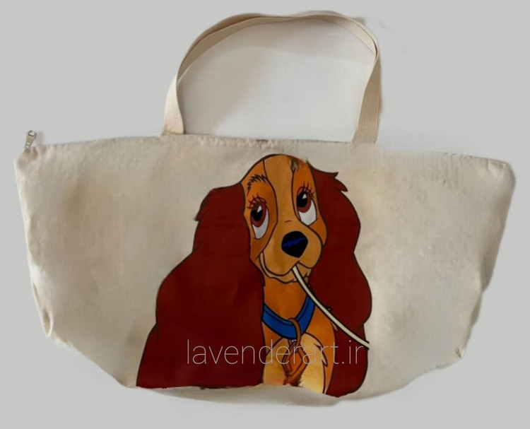 کیف مت یوگا جنس متقال با چاپ طرح سگ دیزنی در کارتون بانو و ولگرد