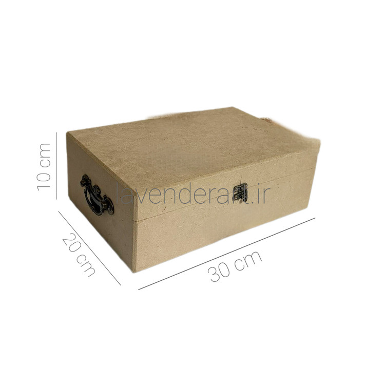 جعبه چوبی خام تک دسته جای بطری چوبی مخصوص انواع بطری ها و ظروف شکستنی