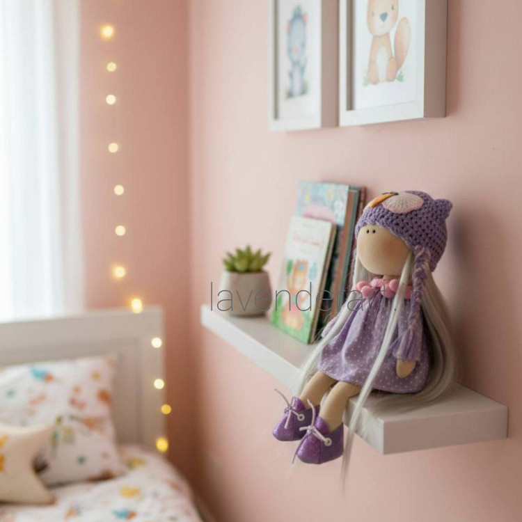 عروسک روسی دستساز پارچه ای مدل دل آرا