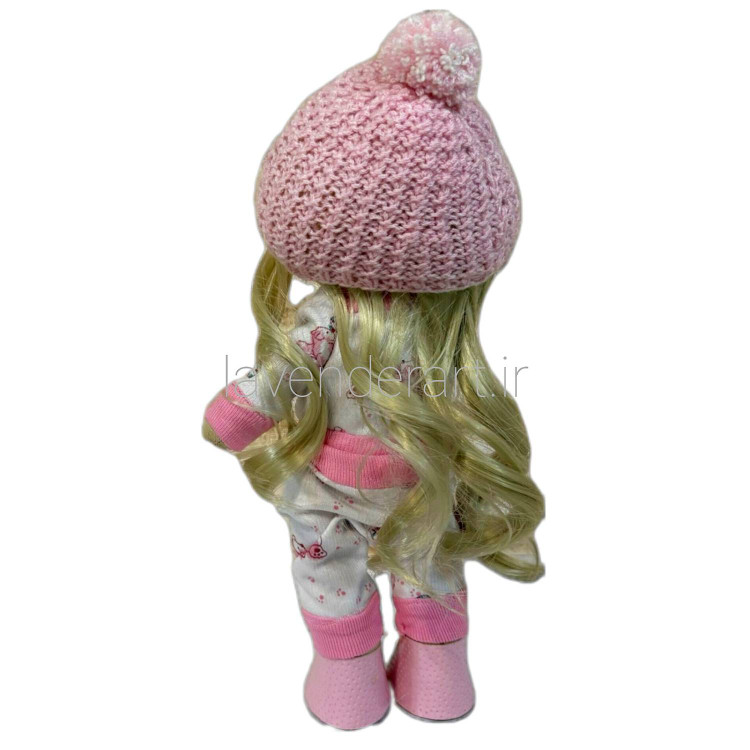 عروسک روسی دستساز پارچه ای مدل ترنم قد 30 سانتی متر