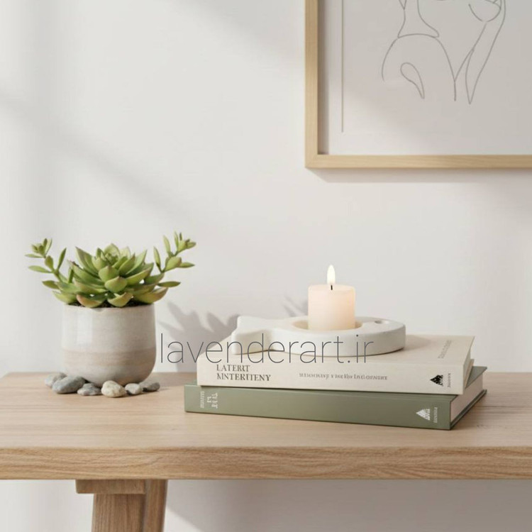 ظرف سنگ مصنوعی خام طرح ماهی 16*10 سانتی متر