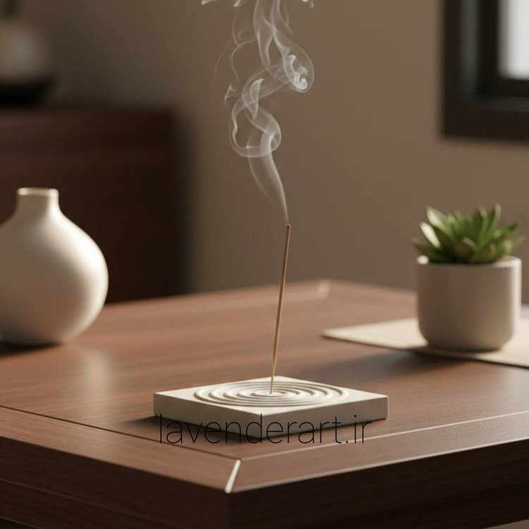 جاعودی سنگ مصنوعی خام طرح مارپیچ ابعاد 12*12