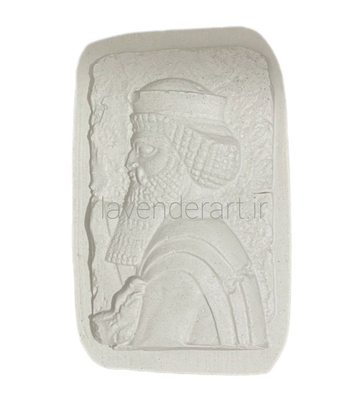 کتیبه سنگ مصنوعی خام طرح نقش برجسته هخامنشی ابعاد 19*12