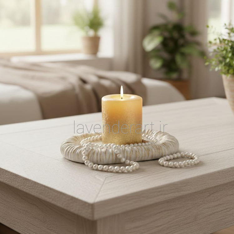 ظرف اکسسوری و زیورآلات سنگ مصنوعی طرح پاپیون طلایی