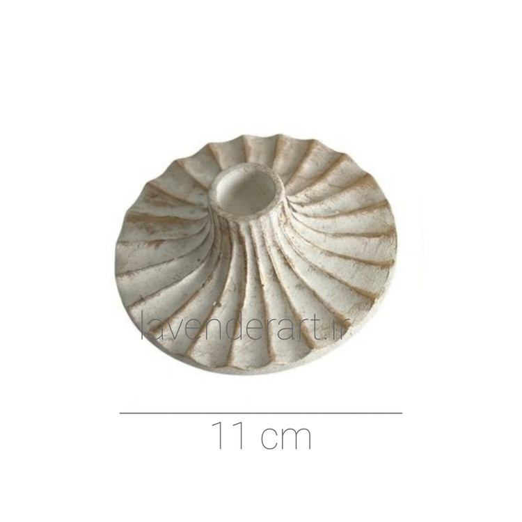 جاشمعی جفتی سنگ مصنوعی با پتینه طلایی