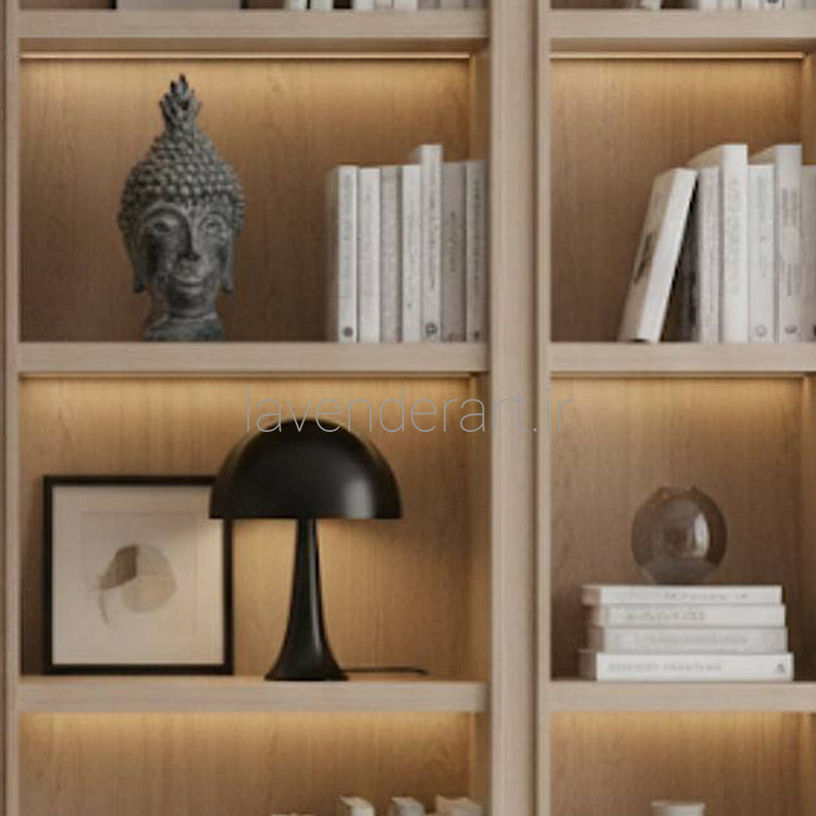 مجسمه یا سردیس پلی استر بودا طرح سنگ ارتفاع 22 سانتی متر