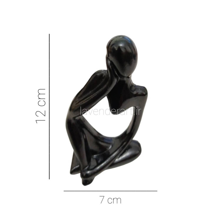 ست مجسمه سنگ مصنوعی تفکر ابعاد 12*7 سانتی متر
