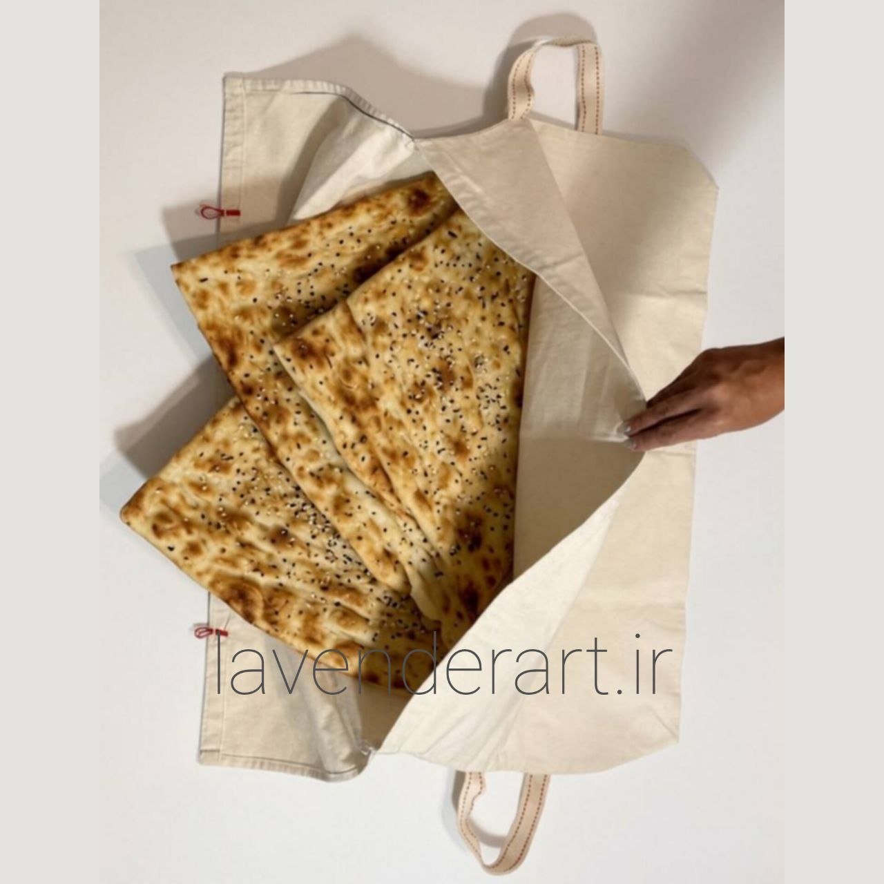 کیف نان پارچه ای یا کیسه نان پارچه ای متقال