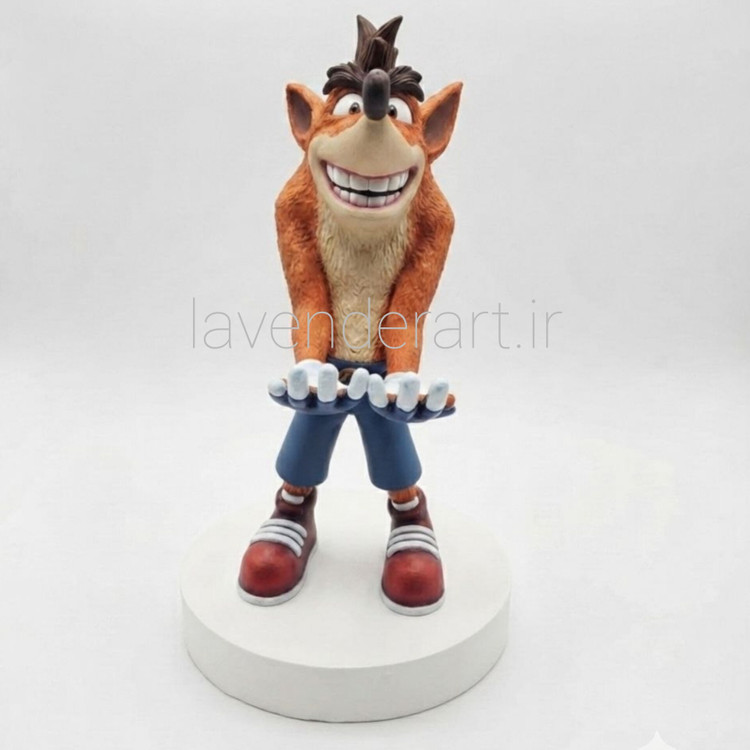 استند یا هولدر یا پایه نگهدارنده دسته بازی پلیاستر مدل کراش باندیکوت Crash Bandicoot
