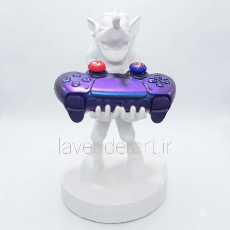 استند یا هولدر یا پایه نگهدارنده دسته بازی پلیاستر خام مدل کراش باندیکوت Crash Bandicoot