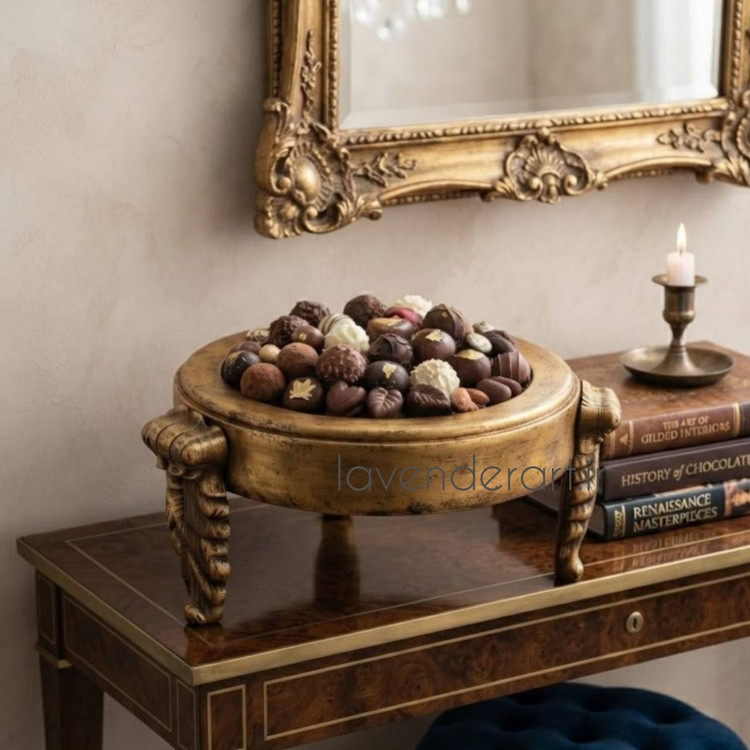 شکلات خوری چوبی پایه دار ام دی اف